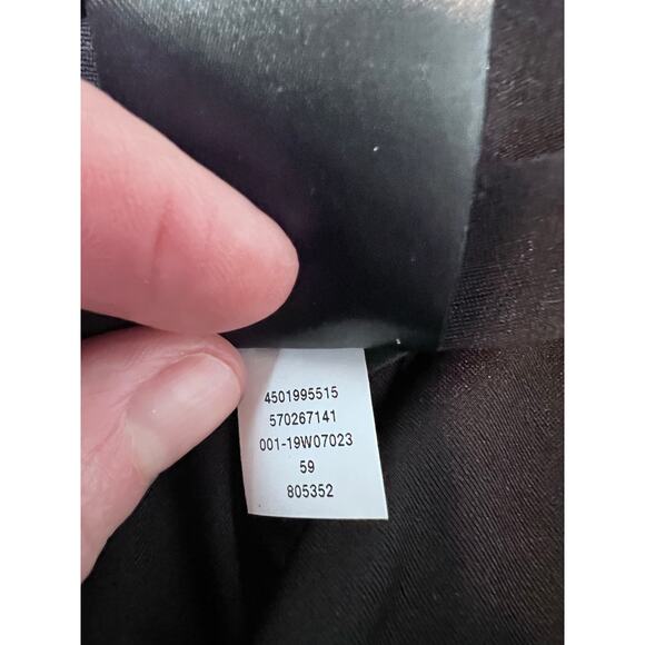 WHITE HOUSE BLACK MARKET BLACK ASYMMETRICAL ONE SHOULDER SLEEVELESS LACE SIZE XS - Picture 12 of 14